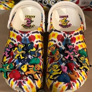 Crocs Grateful Dead x Chinatown Market x Clog 'Tie Dye